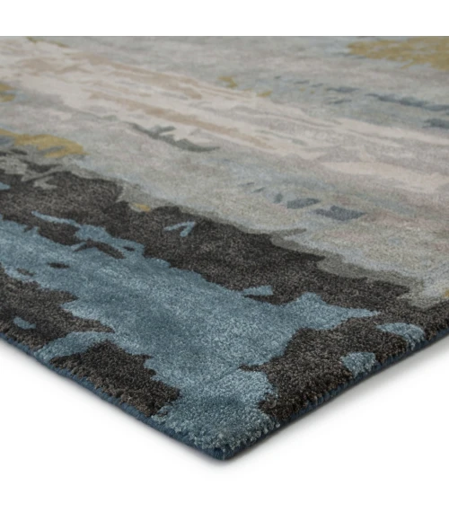 Jaipur Living Benna Handmade Abstract Black/ Green Area Rug (5'X8')