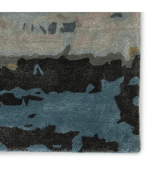 Jaipur Living Benna Handmade Abstract Black/ Green Area Rug (5'X8')