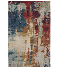 Jaipur Living Genesis Matcha GES45 Multicolor/Red 8 ft. X 11 ft. Rectangle Rug