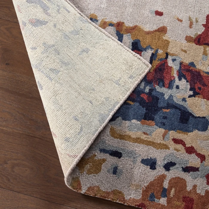 Jaipur Living Matcha Handmade Abstract Multicolor/ Red Area Rug (5'X8')