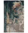 Jaipur Living Luella Handmade Abstract Teal/ Gray Area Rug (5'X8')