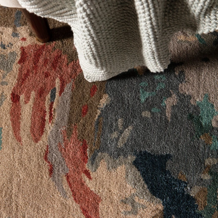 Jaipur Living Luella Handmade Abstract Teal/ Gray Area Rug (5'X8')