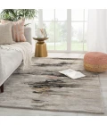 Jaipur Living Ryenn Handmade Abstract Gray/ Black Area Rug (8'X11')
