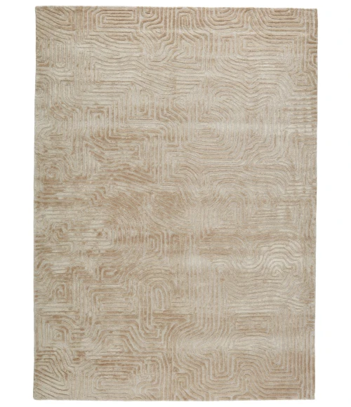 Jaipur Living Impress Handmade Abstract Beige Round Rug (10')