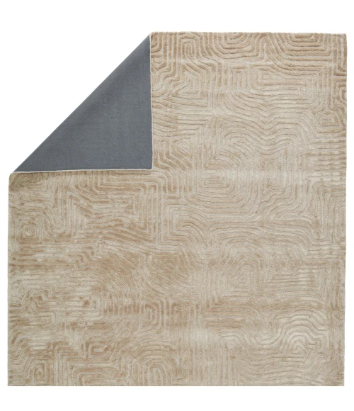 Jaipur Living Impress Handmade Abstract Beige Round Rug (10')