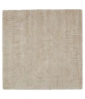 Jaipur Living Impress Handmade Abstract Beige Square Area Rug 8' SQR