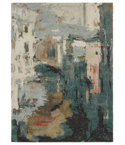 Jaipur Living Genesis Luella GES51 Green Gray 5 ft. X 8 ft. Rectangle Rug