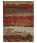 Jaipur Living Juna Handmade Abstract Red/ Brown Area Rug (8'X11')