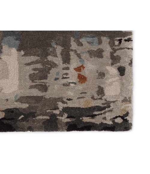 Jaipur Living Matcha Handmade Abstract Gray/ Black Area Rug (10'X14')