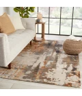 Jaipur Living Matcha Handmade Abstract Gray/ Tan Area Rug (8'X11')