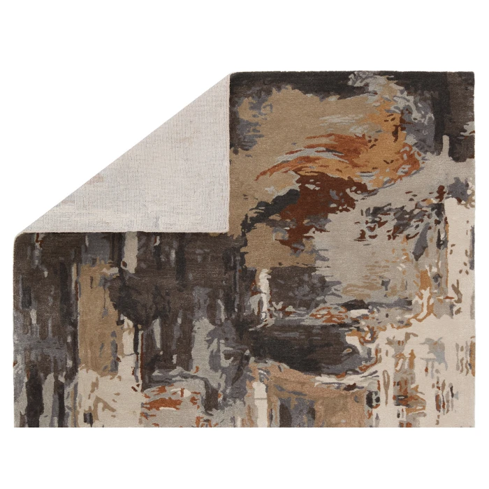 Jaipur Living Luella Handmade Abstract Brown/ Gray Area Rug (5'X8')