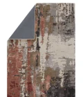 Jaipur Living Matcha Handmade Abstract Gray/ Red Area Rug 8'X11'