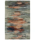 Jaipur Living Ryenn Handmade Abstract Sage/ Peach Area Rug 9'X12'