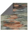 Jaipur Living Ryenn Handmade Abstract Sage/ Peach Area Rug 9'X12'