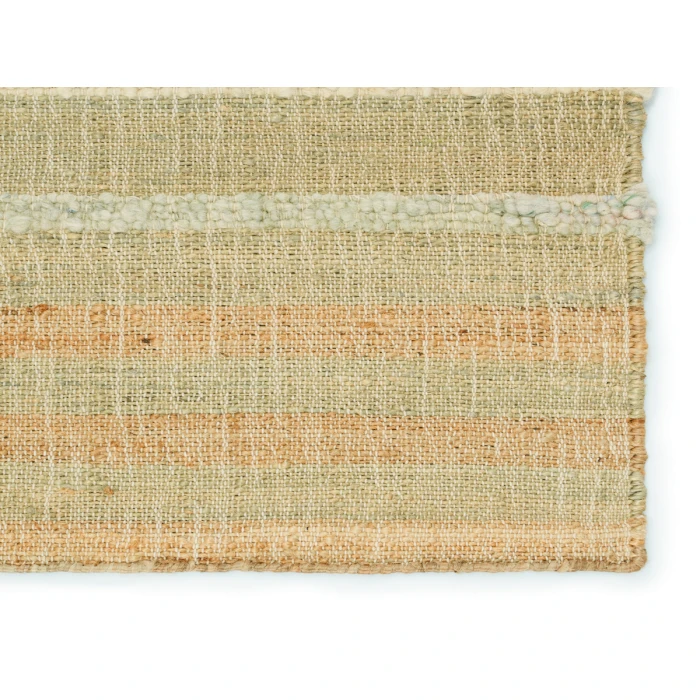 Jaipur Living Eirene Natural Striped Beige/ Blue Area Rug 2'X3'
