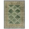 Jaipur Living Gallant Enfield GLT04 Green - Blue 6 ft. X 9 ft. Rectangle Rug