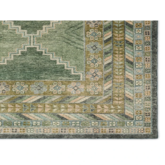 Jaipur Living Gallant Green GLT04 18 in. Swatch Square Rug