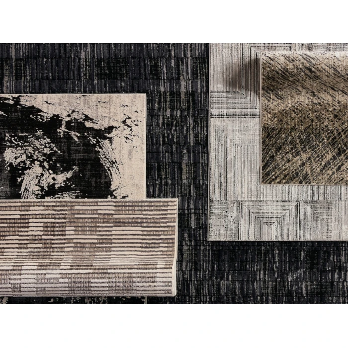 Jaipur Living Gravity Striped Gray/ Cream Runner Rug 2'8"X8'