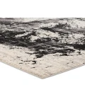 Jaipur Living Dusk Abstract Black/ Cream Area Rug 8'X10'