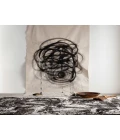 Jaipur Living Dusk Abstract Black/ Cream Area Rug 8'X10'