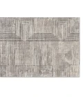 Jaipur Living Sublime Geometric Gray/ Cream Runner Rug 2'8"X8'
