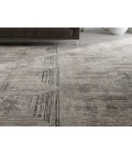 Jaipur Living Sublime Geometric Gray/ Cream Runner Rug 2'8"X8'