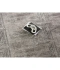 Jaipur Living Sublime Geometric Gray/ Cream Runner Rug 2'8"X8'