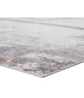 Vibe by Jaipur Living Treyton Abstract Gray/ Ivory Runner Rug (3'X12')