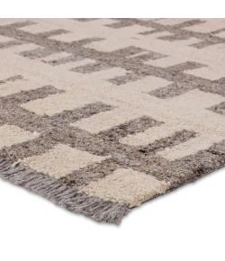 Jaipur Living Hadi Emir HAD05 Gray - White 8 ft. X 10 ft. Rectangle Rug