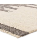 Jaipur Living Chaima HAD07 Tufted Striped Gray/White Runner (3'X10')