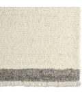 Jaipur Living Chaima HAD07 Tufted Striped Gray/White Runner (3'X10')