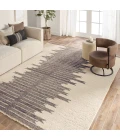 Jaipur Living Chaima HAD07 Tufted Striped Gray/White Runner (3'X10')