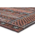 Kate Lester + Jaipur Living Auril Tribal Multicolor/ Orange Area Rug 7'6"X10'
