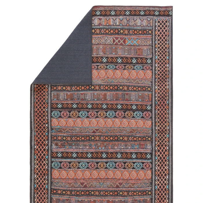 Kate Lester + Jaipur Living Auril Tribal Multicolor/ Orange Area Rug 5'X7'6"