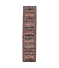 Jaipur Living Harman By Kate Lester Auril HBL01 Multicolor - Orange 2 ft. 6 in. X 10 ft. Rectangle Rug