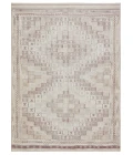 Kate Lester + Jaipur Living Davina Tribal Beige/ Burgundy Area Rug 7'6"X10'