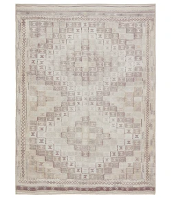 Jaipur Living Harman By Kate Lester Davina HBL03 Beige - Burgundy 7 ft. 6 in. X 10 ft. Rectangle Rug