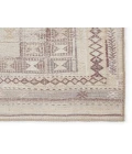 Kate Lester + Jaipur Living Davina Tribal Beige/ Burgundy Area Rug 7'6"X10'
