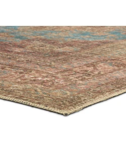 Jaipur Living Harman By Kate Lester Vacherie HBL08 Red - Blue 2 ft. 6 in. X 10 ft. Rectangle Rug