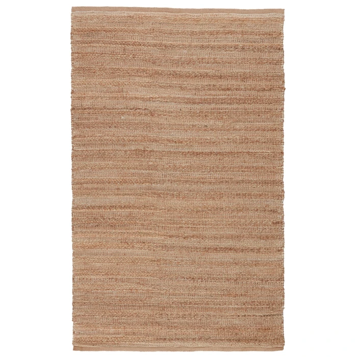 Jaipur Living Canterbury Natural Solid Tan/ White Area Rug (6'X9')