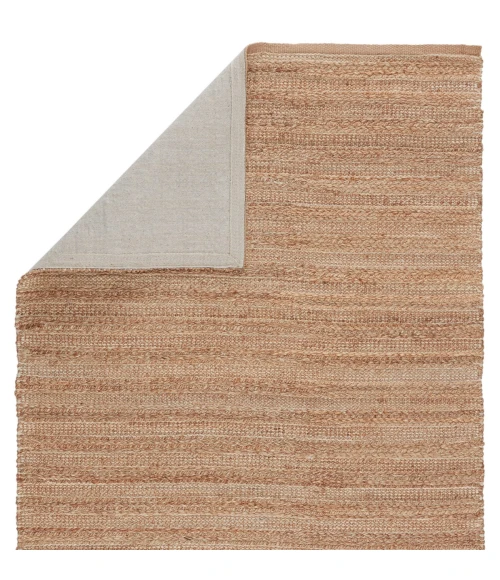 Jaipur Living Canterbury Natural Solid Tan/ White Area Rug (5'X8')