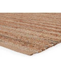 Jaipur Living Canterbury Natural Solid Beige/ Blue Area Rug (5'X8')