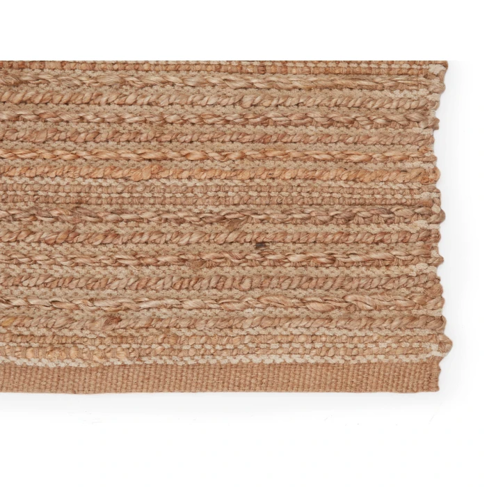 Jaipur Living Clifton Natural Solid Tan/ White Area Rug (9'6"X13'6")