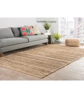 Jaipur Living Clifton Natural Solid Tan/ White Area Rug (9'6"X13'6")