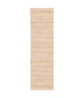 Jaipur Living Clifton Natural Solid Tan/ White Runner Rug (2'6"X9')