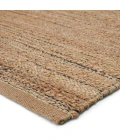 Jaipur Living Canterbury Natural Solid Tan/ Black Area Rug (5'X8')