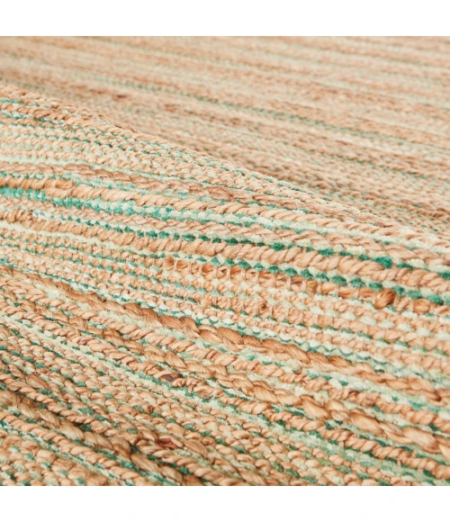 Jaipur Living Canterbury Natural Solid Tan/ Green Area Rug (8'X10')