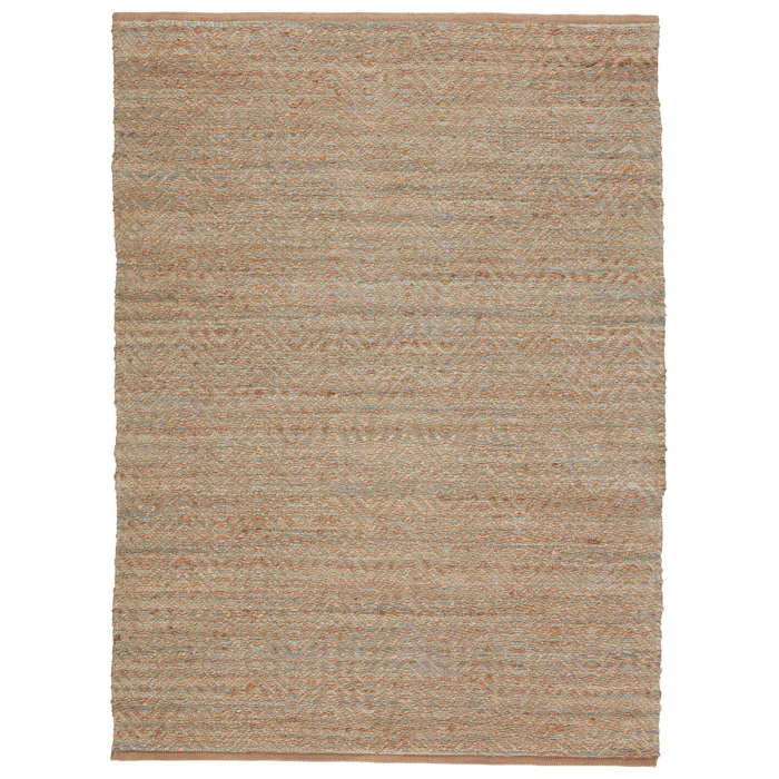 Jaipur Living Reap Natural Chevron Tan/ Green Area Rug (3'6"X5'6")
