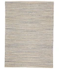 Jaipur Living Canterbury Natural Stripe White/ Blue Area Rug (9'6"X13'6")