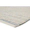 Jaipur Living Canterbury Natural Stripe White/ Blue Area Rug (9'6"X13'6")